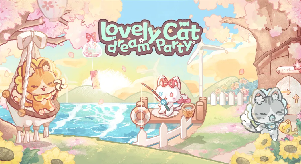 Скачать взломанную Lovely cat dream party (Лавли кэт дрим пати)  [МОД Mega Pack] — стабильная версия apk на Андроид screen 5