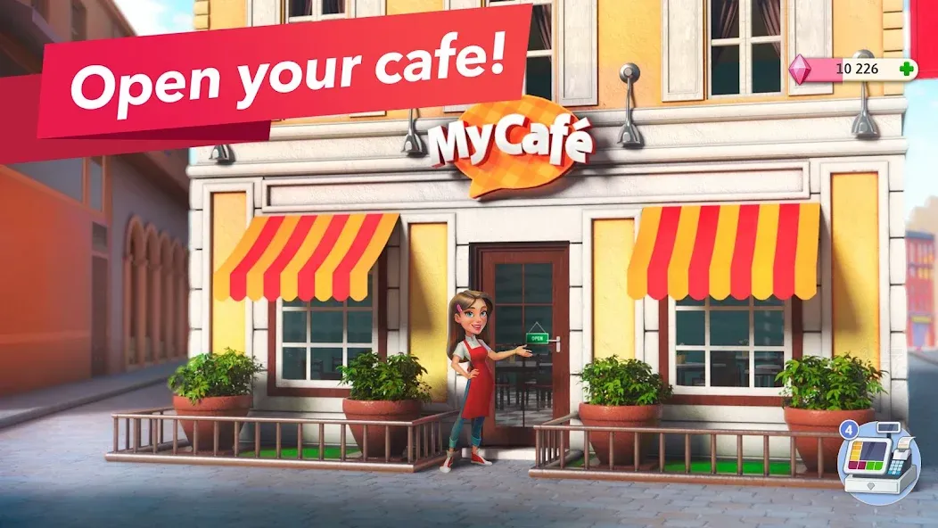 Взлом My Cafe — Restaurant Game  [МОД Много монет] — стабильная версия apk на Андроид screen 1