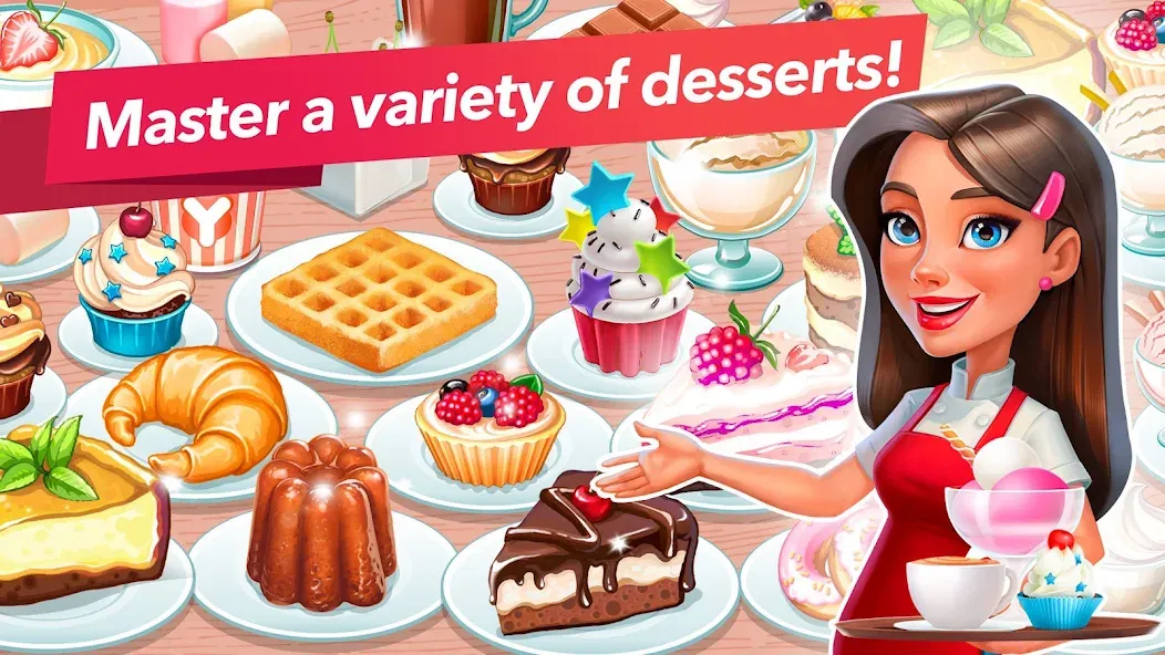 Взлом My Cafe — Restaurant Game  [МОД Много монет] — стабильная версия apk на Андроид screen 5