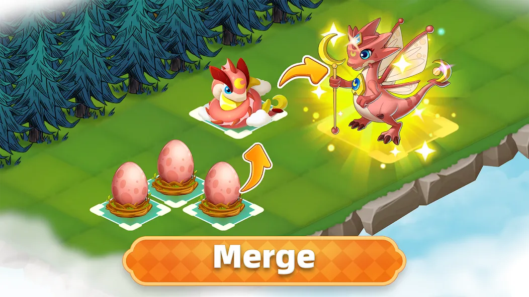 Взлом Merge Legends: Dragon Island (Мердж Легендс)  [МОД Menu] — стабильная версия apk на Андроид screen 1