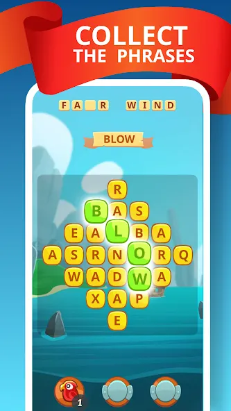 Взлом Word Treasure Hunt  [МОД Много монет] — стабильная версия apk на Андроид screen 2