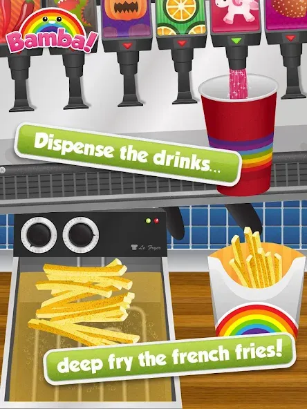 Взлом Bamba Burger (Бамба Бургер)  [МОД Unlimited Money] — стабильная версия apk на Андроид screen 4