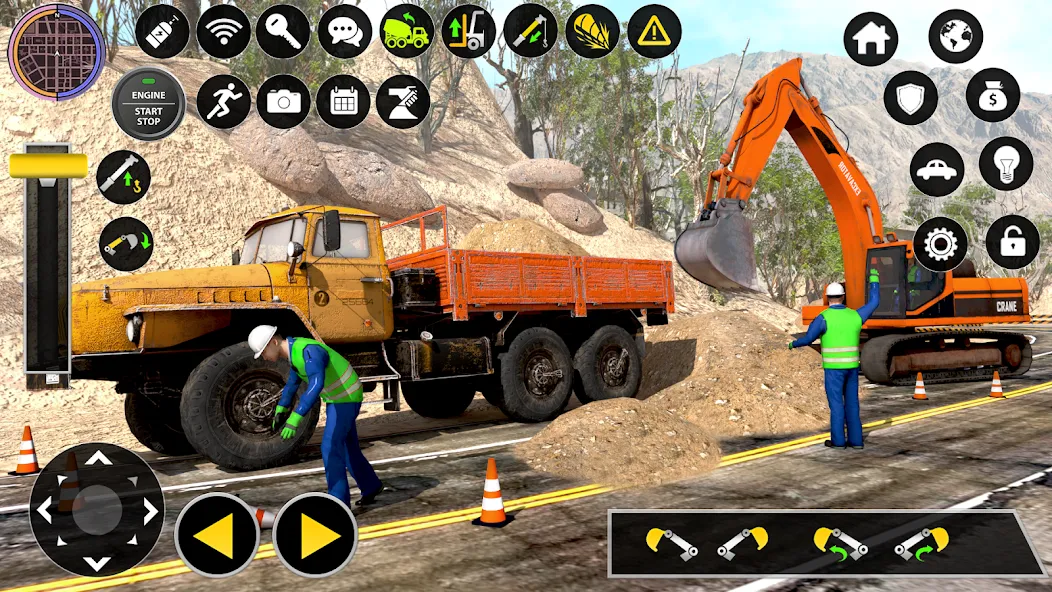 Скачать взлом Construction Excavator Game 3D  [МОД Все открыто] — полная версия apk на Андроид screen 2