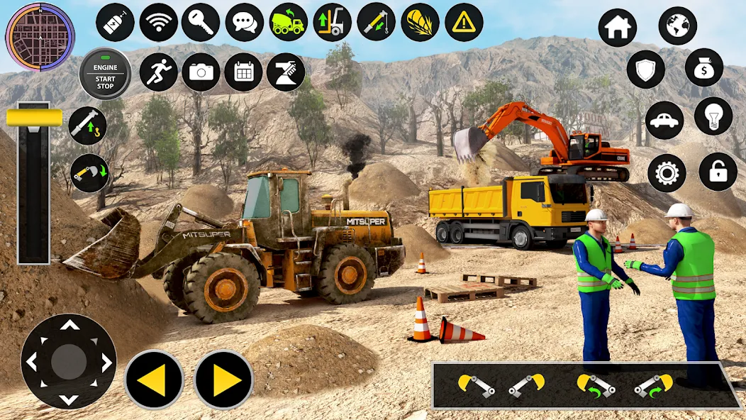 Скачать взлом Construction Excavator Game 3D  [МОД Все открыто] — полная версия apk на Андроид screen 5