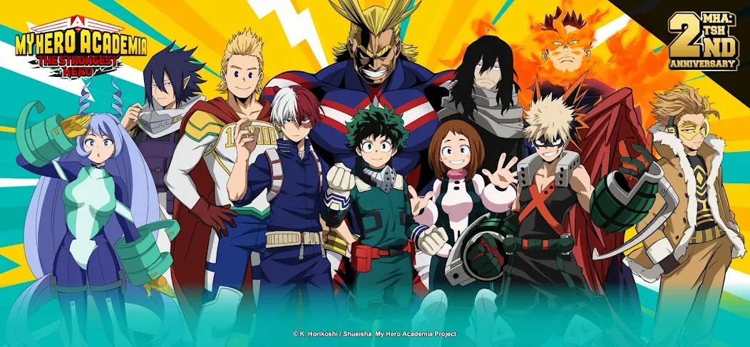 Взлом MHA:The Strongest Hero (Эмха)  [МОД Mega Pack] — стабильная версия apk на Андроид screen 1