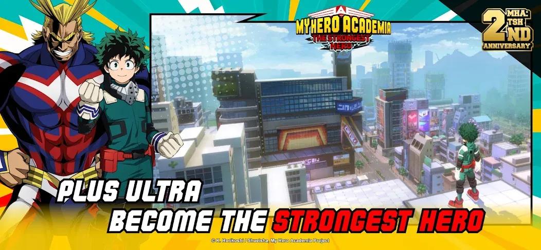 Взлом MHA:The Strongest Hero (Эмха)  [МОД Mega Pack] — стабильная версия apk на Андроид screen 2