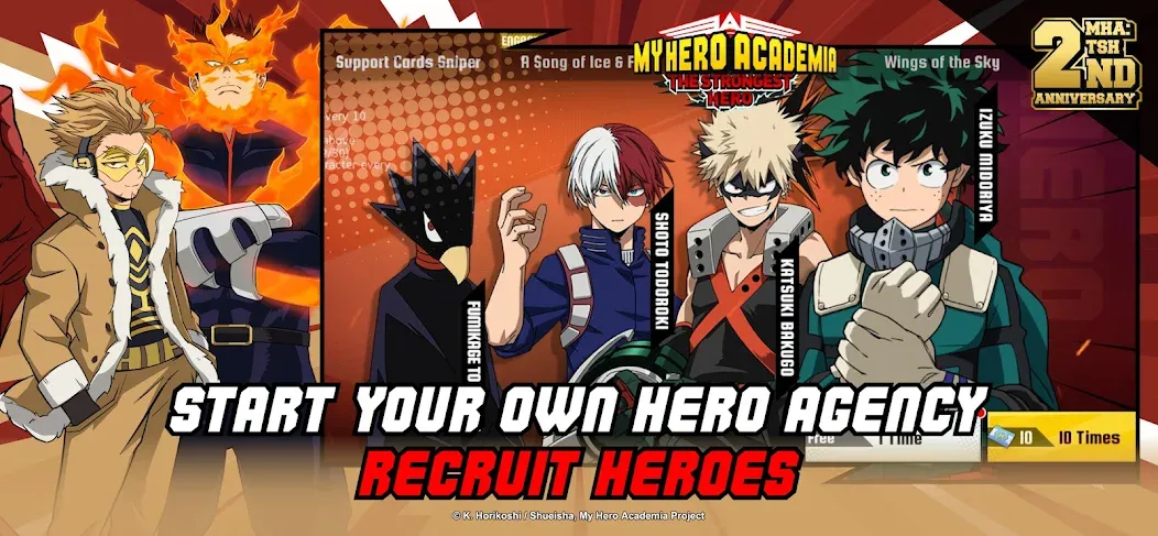 Взлом MHA:The Strongest Hero (Эмха)  [МОД Mega Pack] — стабильная версия apk на Андроид screen 5