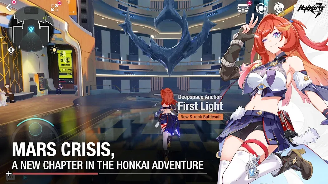 Скачать взлом Honkai Impact 3rd (Хонкай Импакт 3й)  [МОД Все открыто] — стабильная версия apk на Андроид screen 2