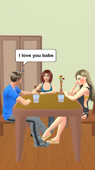 Скачать взлом Couple Life 3D (Супл Лайф 3Д)  [МОД Много денег] — стабильная версия apk на Андроид screen 5