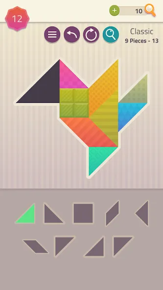 Скачать взлом Polygrams — Tangram Puzzles (Полиграммы)  [МОД Unlimited Money] — стабильная версия apk на Андроид screen 2