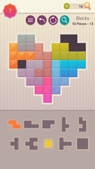 Скачать взлом Polygrams — Tangram Puzzles (Полиграммы)  [МОД Unlimited Money] — стабильная версия apk на Андроид screen 3