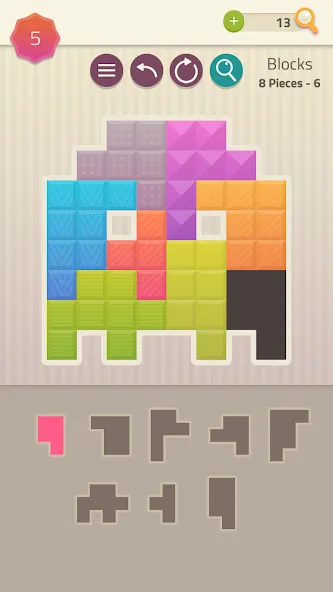 Скачать взлом Polygrams — Tangram Puzzles (Полиграммы)  [МОД Unlimited Money] — стабильная версия apk на Андроид screen 5