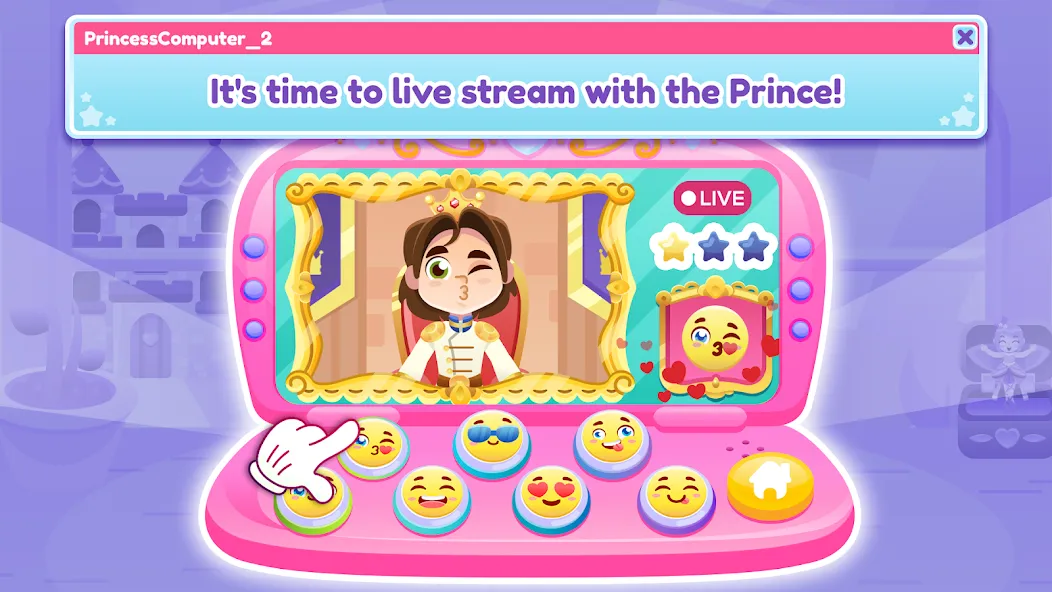 Скачать взлом Princess Computer 2 Girl Games  [МОД Unlocked] — последняя версия apk на Андроид screen 3