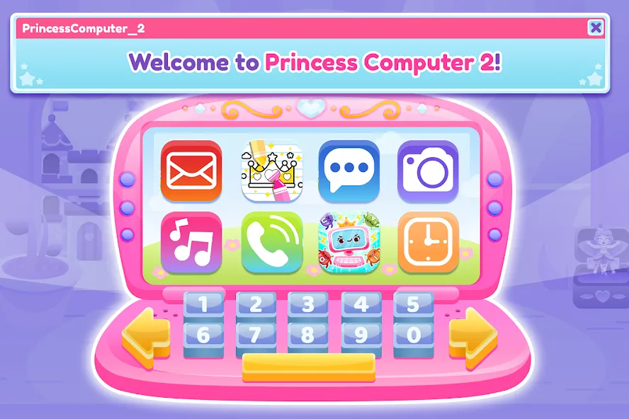 Скачать взлом Princess Computer 2 Girl Games  [МОД Unlocked] — последняя версия apk на Андроид screen 5