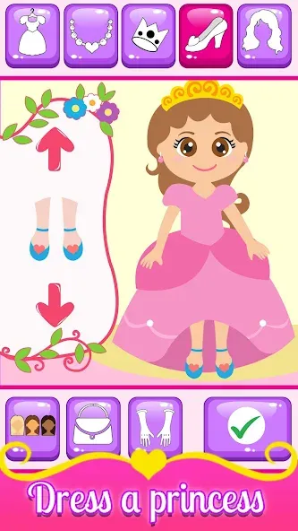 Скачать взломанную Baby Princess Phone  [МОД Unlocked] — последняя версия apk на Андроид screen 2