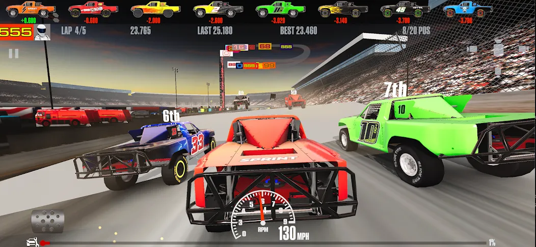 Скачать взлом Stock Car Racing (ток Кар Гонки)  [МОД Бесконечные деньги] — стабильная версия apk на Андроид screen 5