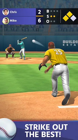 Взлом Baseball: Home Run Sports Game (Бейсбол)  [МОД Все открыто] — последняя версия apk на Андроид screen 3