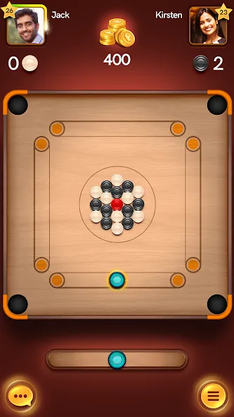 Скачать взломанную Carrom Pool: Disc Game (Карром Пул)  [МОД Все открыто] — стабильная версия apk на Андроид screen 1