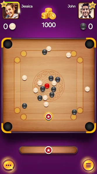 Скачать взломанную Carrom Pool: Disc Game (Карром Пул)  [МОД Все открыто] — стабильная версия apk на Андроид screen 2