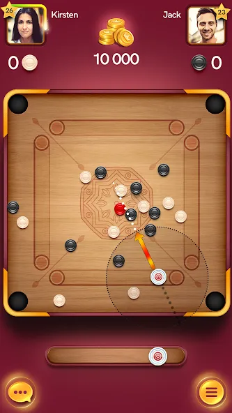 Скачать взломанную Carrom Pool: Disc Game (Карром Пул)  [МОД Все открыто] — стабильная версия apk на Андроид screen 4