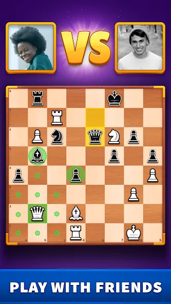 Скачать взломанную Chess Clash: Online & Offline  [МОД Menu] — последняя версия apk на Андроид screen 1