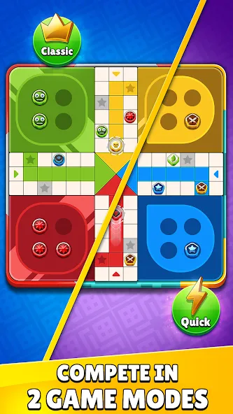 Скачать взлом Ludo Party : Dice Board Game (Лудо Пати)  [МОД Бесконечные монеты] — стабильная версия apk на Андроид screen 2