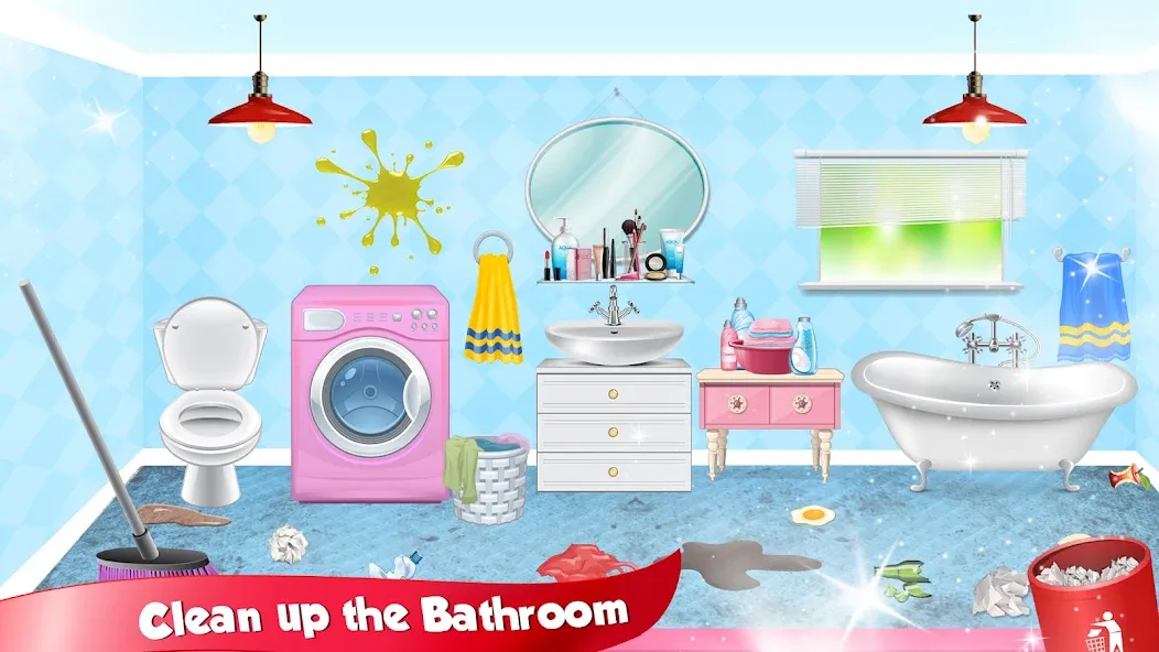 Скачать взлом Girl Doll House Design & Clean  [МОД Меню] — последняя версия apk на Андроид screen 2