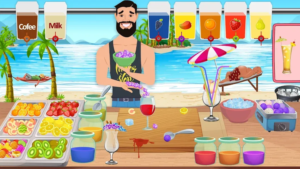 Взлом Boba cocktail:DIY recipe games  [МОД Все открыто] — полная версия apk на Андроид screen 5