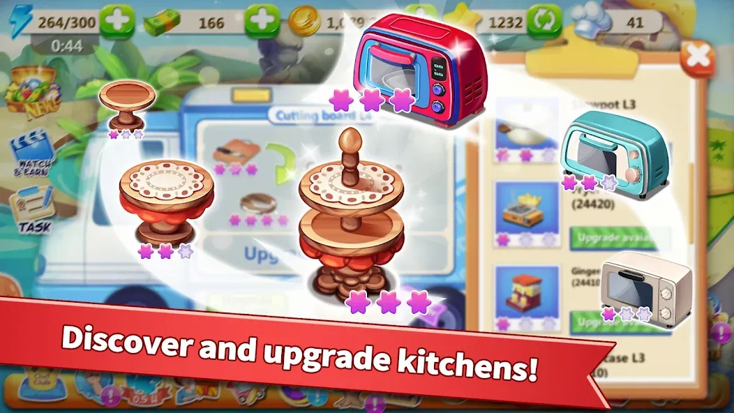 Взломанная Rising Super Chef — Cook Fast (Райзинг Супер Шеф)  [МОД Много денег] — полная версия apk на Андроид screen 4