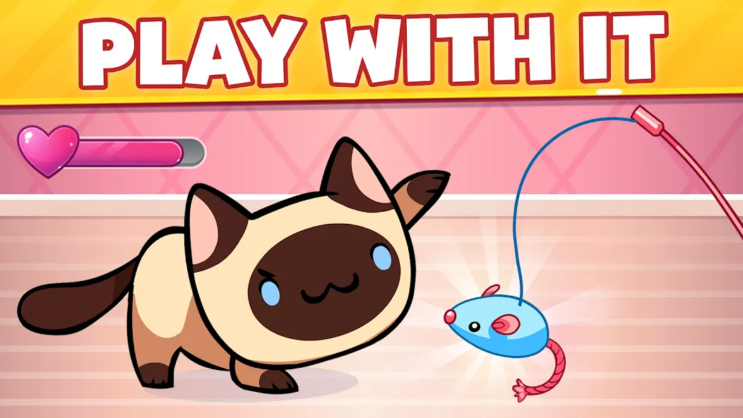 Скачать взломанную Cat Game — The Cats Collector!  [МОД Много денег] — полная версия apk на Андроид screen 3