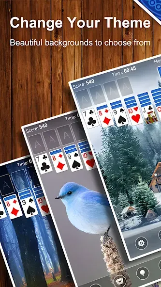 Скачать взлом Solitaire Card Game (Солитер карточная игра)  [МОД Много монет] — полная версия apk на Андроид screen 3