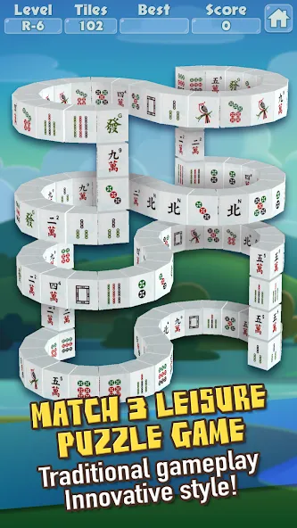 Взлом 3D Mahjong Triple Tile Match (Маджонг Трипл Плит Матч)  [МОД Бесконечные деньги] — последняя версия apk на Андроид screen 1