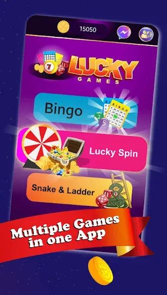 Скачать взлом Lucky Games: Win Real Cash (Лаки Геймс)  [МОД Mega Pack] — стабильная версия apk на Андроид screen 4