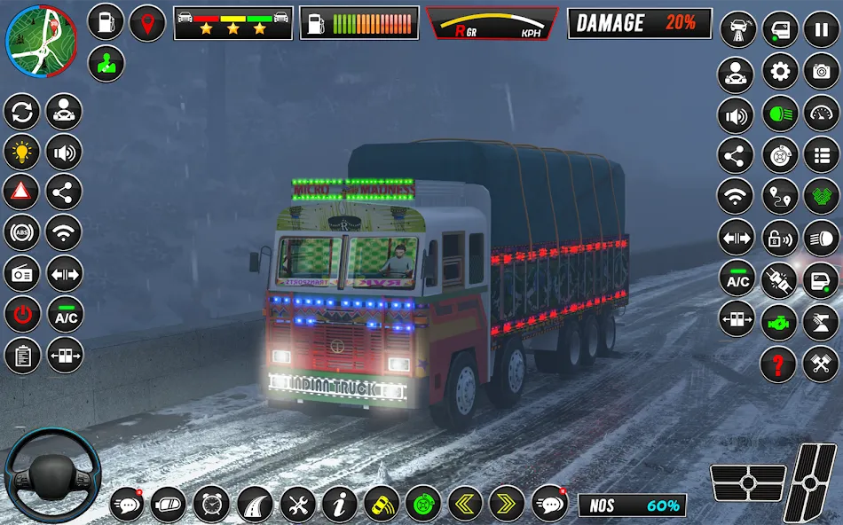 Взлом Indian Truck Game 3d Truck sim (Трак Геймс Драйвинг Симулятор)  [МОД Unlocked] — полная версия apk на Андроид screen 2