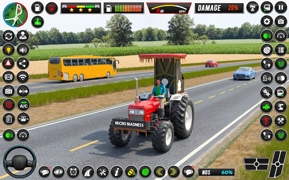 Скачать взломанную Indian Tractor Games Simulator  [МОД Много монет] — стабильная версия apk на Андроид screen 5