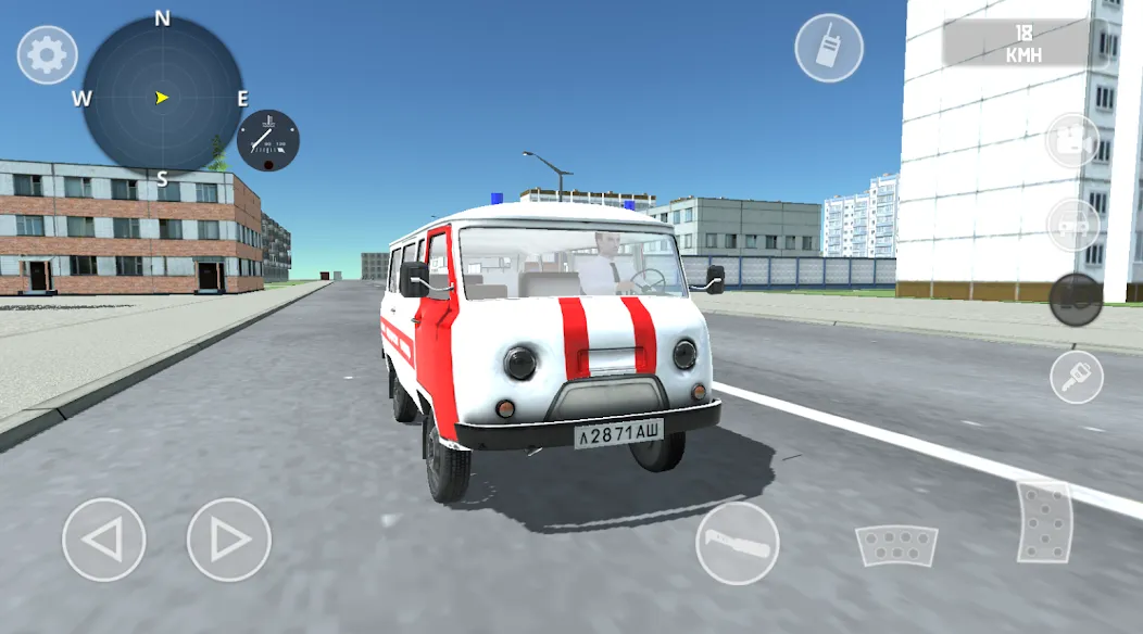 Скачать взломанную SovietCar: Simulator (оветКар)  [МОД Меню] — стабильная версия apk на Андроид screen 1