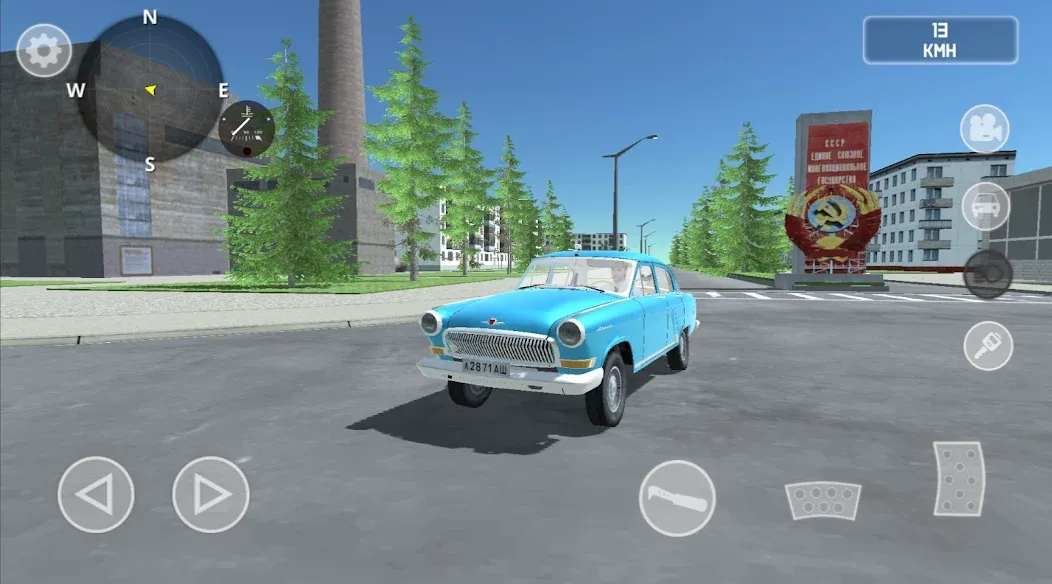 Скачать взломанную SovietCar: Simulator (оветКар)  [МОД Меню] — стабильная версия apk на Андроид screen 2