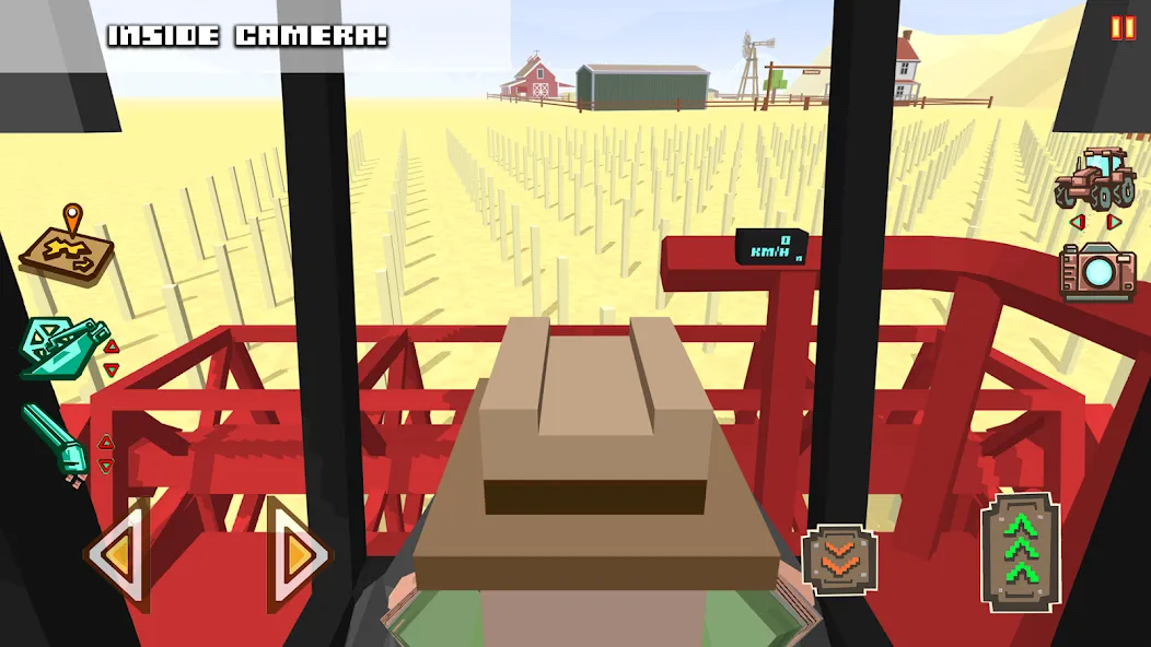 Скачать взломанную Blocky Farm Racing & Simulator  [МОД Menu] — стабильная версия apk на Андроид screen 3