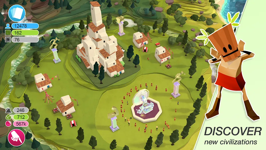 Взломанная Godus (Годус)  [МОД Меню] — полная версия apk на Андроид screen 4