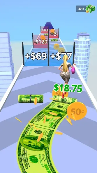 Взлом Money Roller (Мани Роллер)  [МОД Бесконечные монеты] — полная версия apk на Андроид screen 2