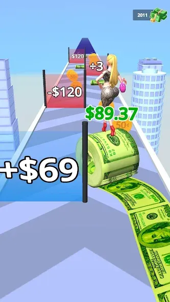 Взлом Money Roller (Мани Роллер)  [МОД Бесконечные монеты] — полная версия apk на Андроид screen 3