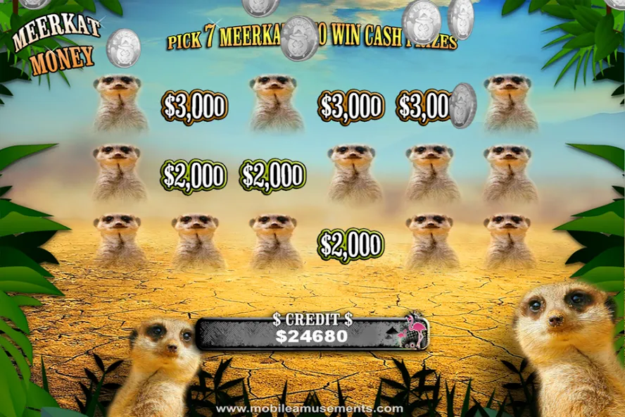 Скачать взломанную Flamingo Safari Slots (Фламинго Сафари Слоты)  [МОД Бесконечные монеты] — последняя версия apk на Андроид screen 3