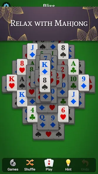 Скачать взломанную Mahjong Solitaire  [МОД Много монет] — полная версия apk на Андроид screen 1