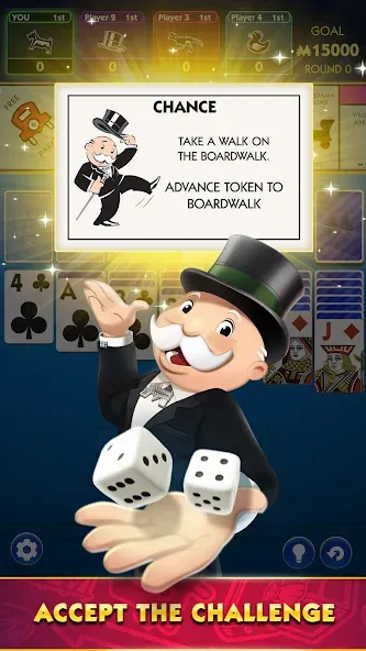 Скачать взломанную MONOPOLY Solitaire: Card Games (Монополия Солитер)  [МОД Все открыто] — стабильная версия apk на Андроид screen 5