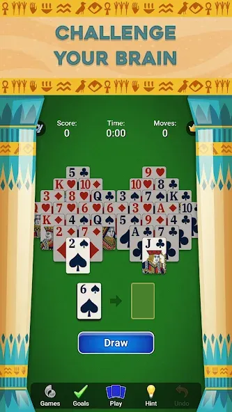 Взломанная Pyramid Solitaire — Card Games (Пирамида Солитер)  [МОД Много денег] — стабильная версия apk на Андроид screen 5