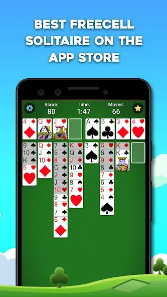 Скачать взломанную FreeCell Solitaire: Card Games (Фрицелл пасьянс)  [МОД Unlocked] — полная версия apk на Андроид screen 2