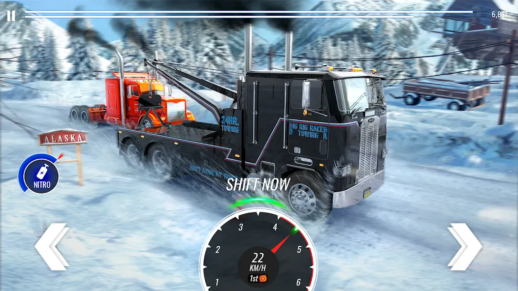 Скачать взлом Big Rig Racing: Drag racing (Биг Риг Рейсинг)  [МОД Много монет] — стабильная версия apk на Андроид screen 2