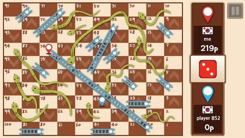 Взлом Snakes & Ladders King  [МОД Mega Pack] — полная версия apk на Андроид screen 3