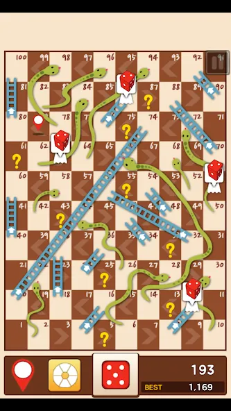 Взлом Snakes & Ladders King  [МОД Mega Pack] — полная версия apk на Андроид screen 5