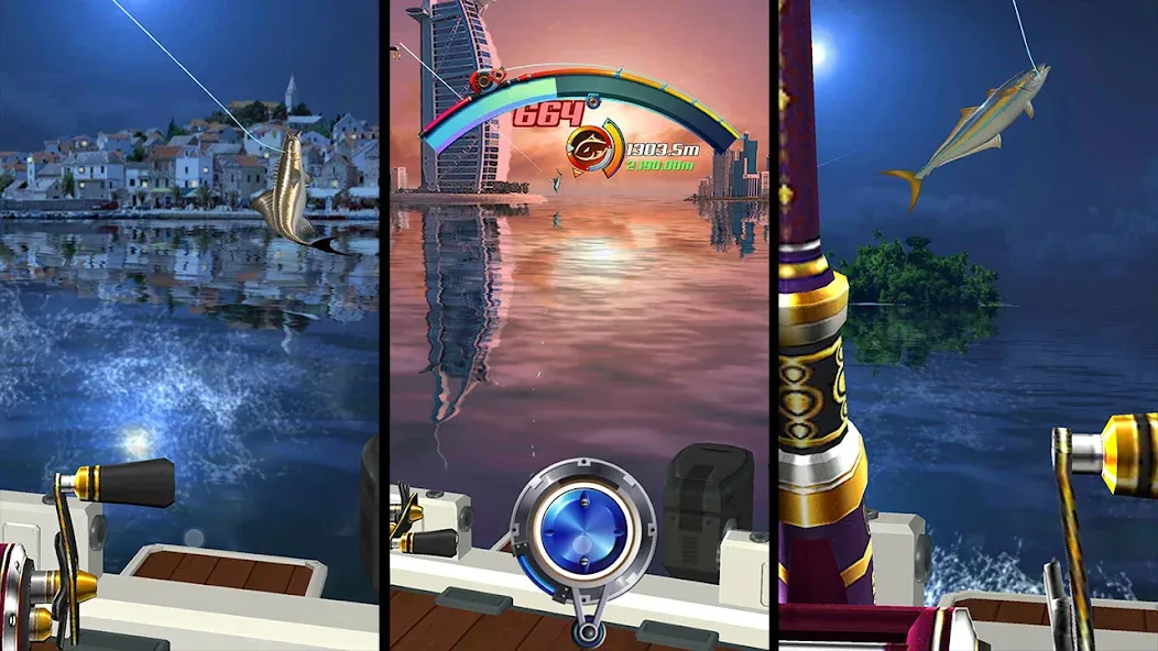 Взломанная Fishing Hook  [МОД Unlimited Money] — последняя версия apk на Андроид screen 3